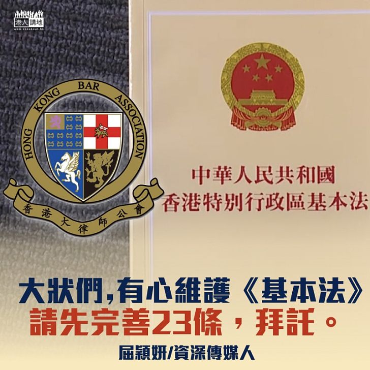 大狀們,請填補這不完美