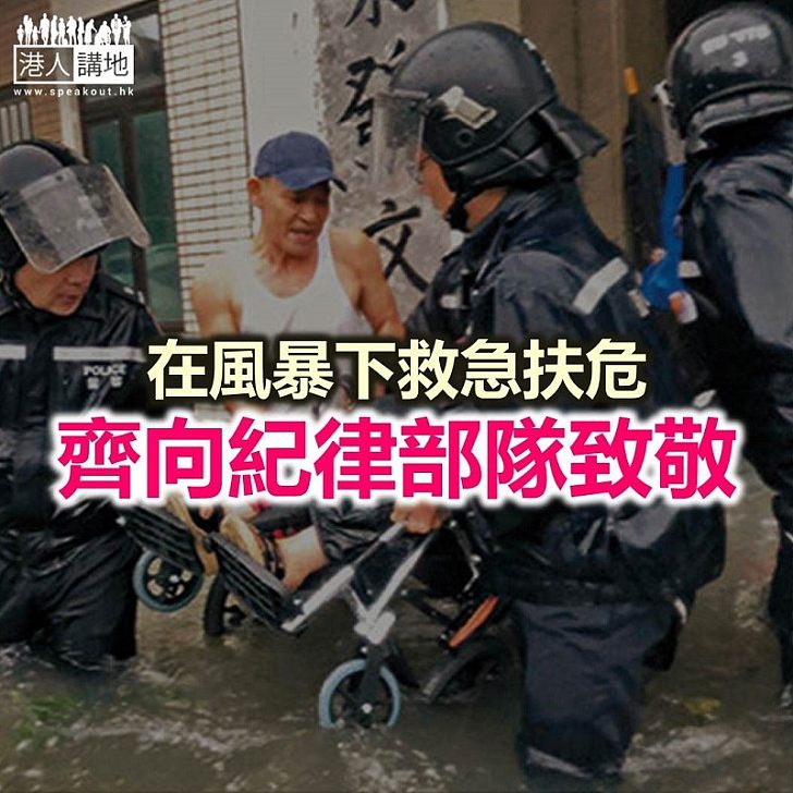 向紀律部隊致敬