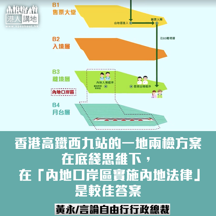 一地兩檢三步走 港有更多主導權