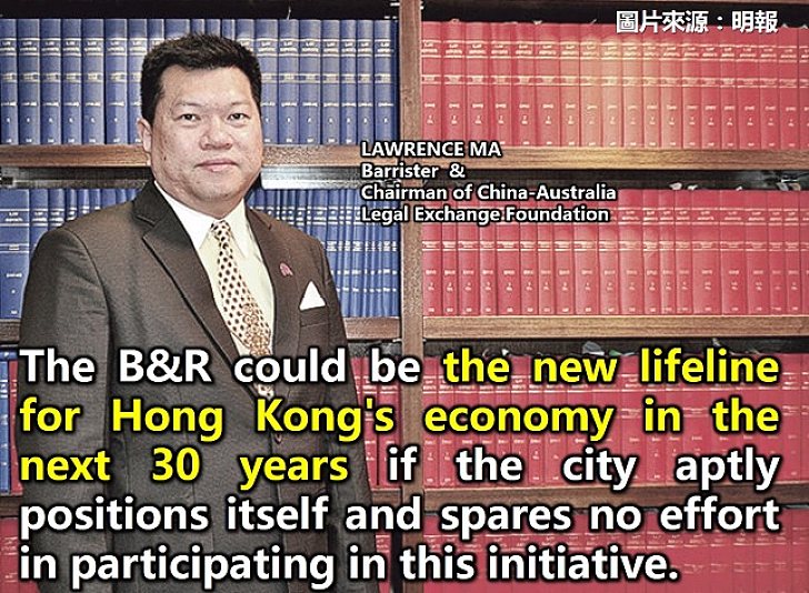 HK could find a new economic lifeline in B&R