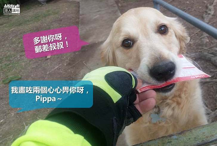 【好人好事】 大愛郵差為愛郵件狗狗寫信