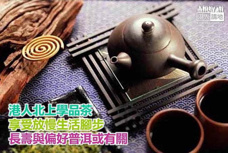 【品茶慢活】港人北上學品茶 享受放慢生活腳步 長壽與偏好普洱或有關