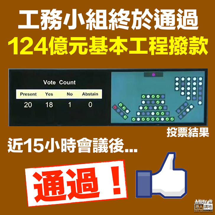 【剪布有理】工務小組歷時15小時 通過124億基本工程撥款