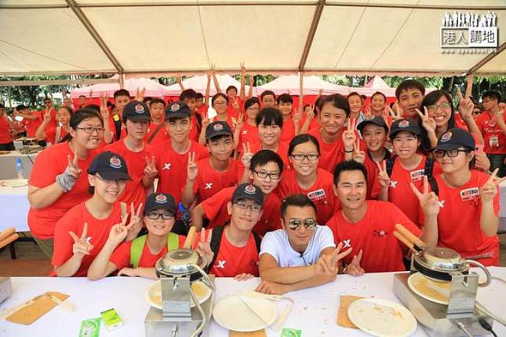 【共創紀錄】逾3000人維園製作雞蛋仔